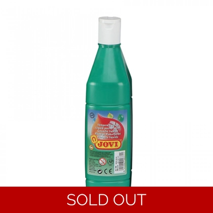 Basic Liquid Poster Paint Bottle Jovi 500ml Dark Green